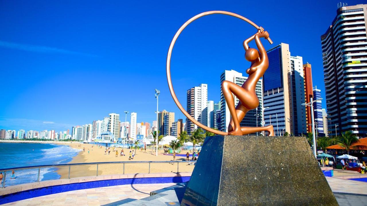 Apto 2Q Atlantic Ocean Beira Mar Fortaleza  Extérieur photo
